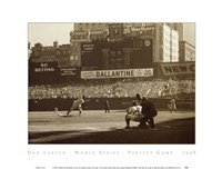 BASEBALL ART PRINT Jackie Robinson Leaving Ebbets Field Corbis Bettmann